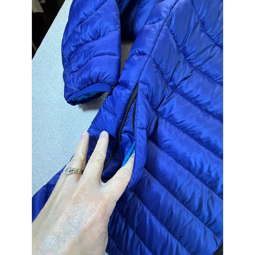 The North Face Men's Blue 2XL NWT Terra Peak Hoodie Full Zip Jacket Outdoor Coat
